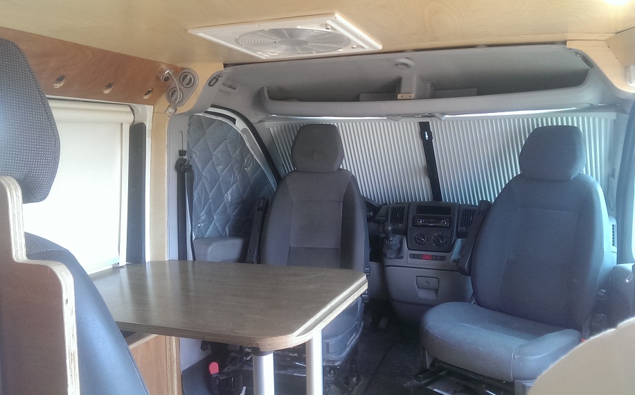 Boxert8 Asientos giratorios furgoneta camper